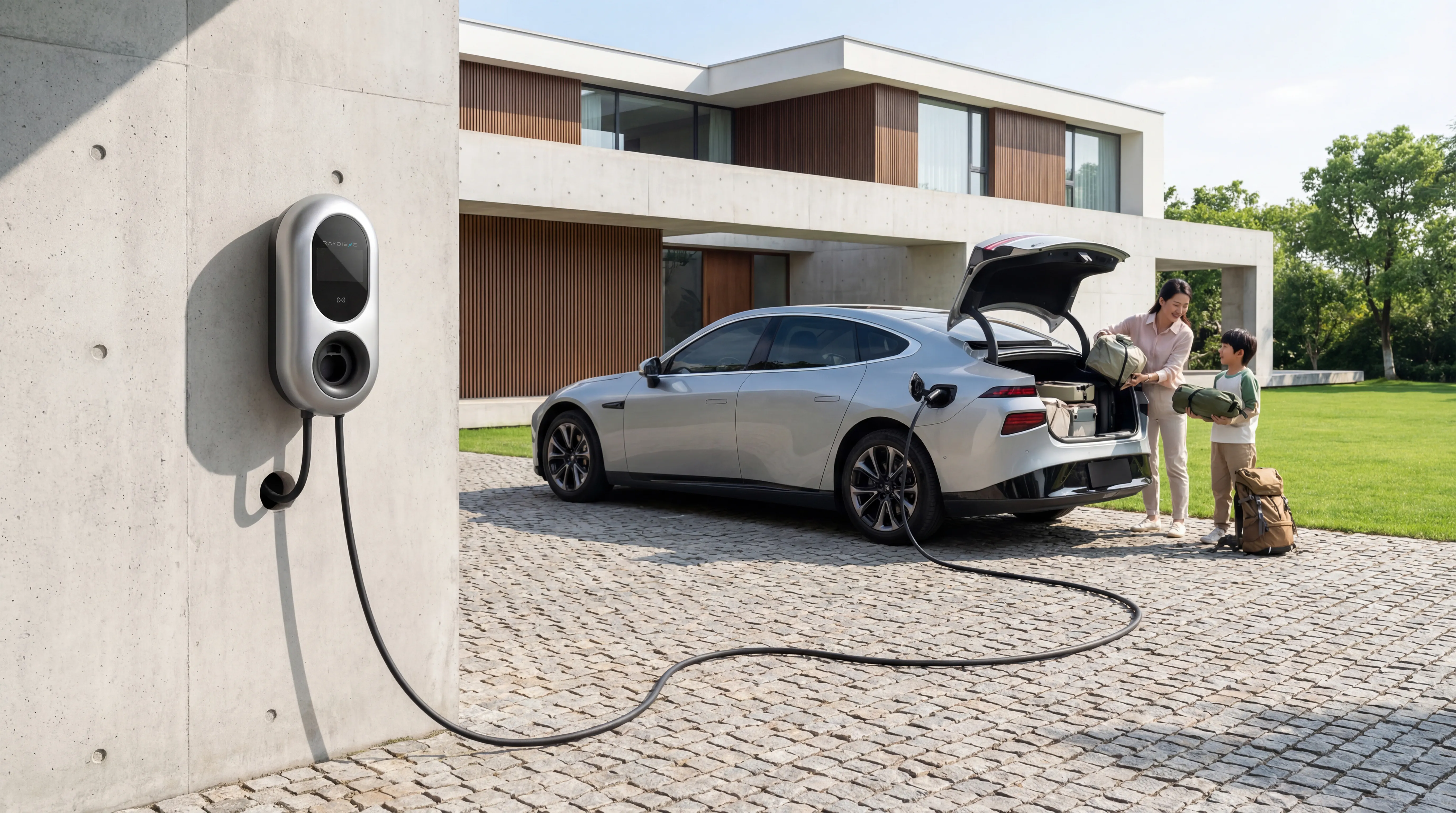 磐石Max充电桩家居场景图