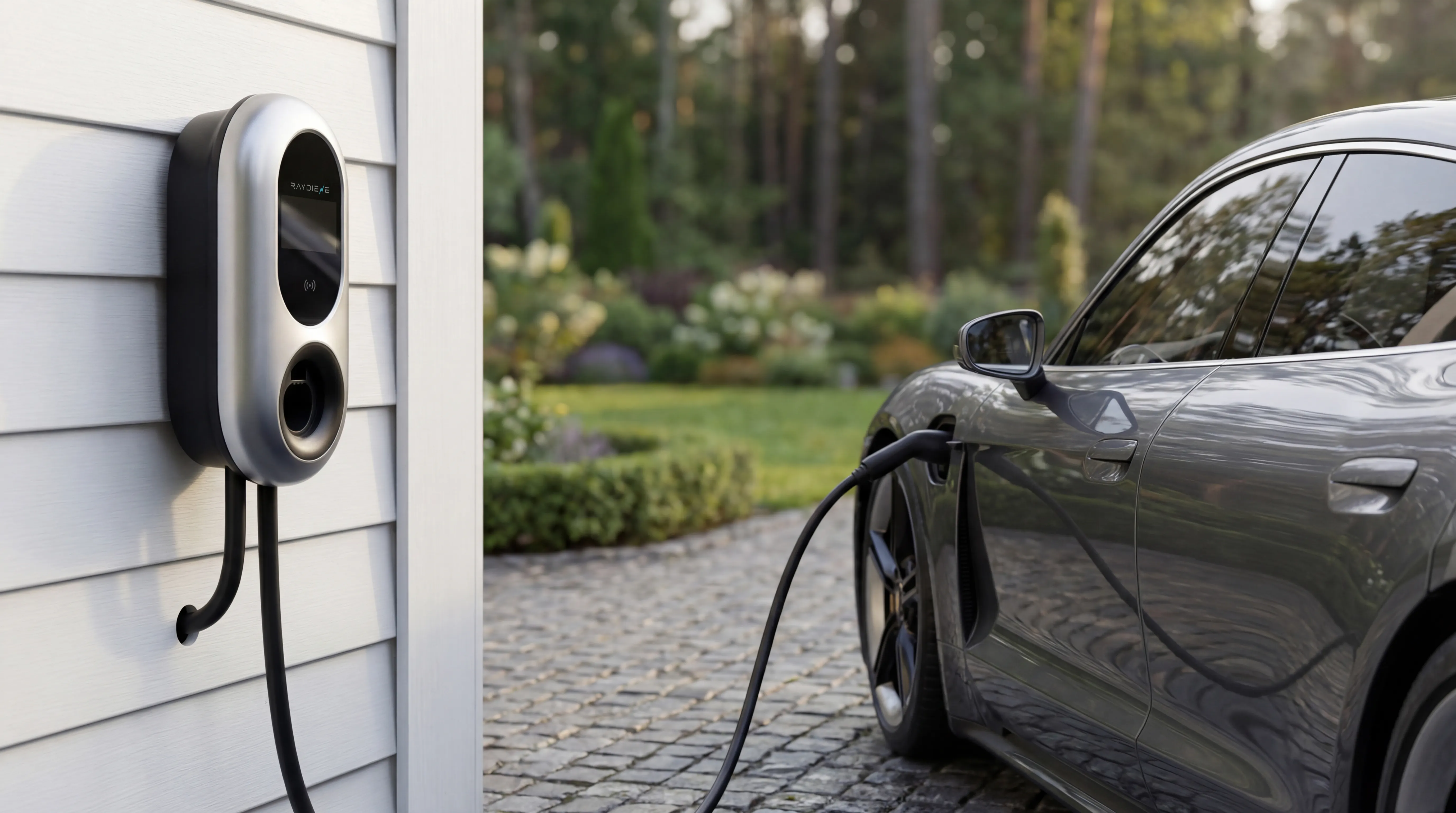 雷迪恩磐石Max家用充电桩安装场景